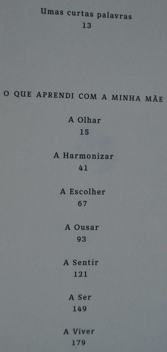 O Que Aprendi Com A Minha Mãe de Helena Sacadura Cabral