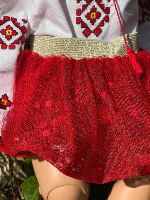 Український нарядний костюм для лялечки