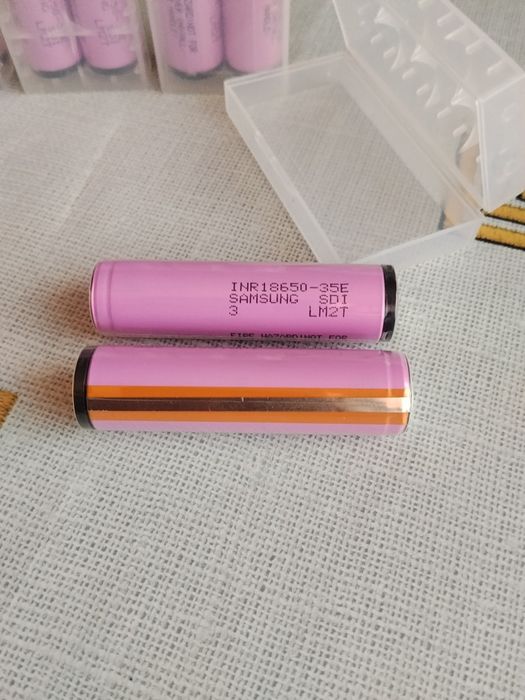 Акумулятори Samsung 18650 з захистом