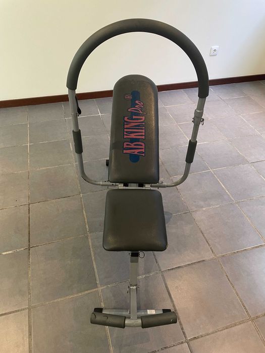 Banco Ginástica / Musculação e Abdominais - Como Novo