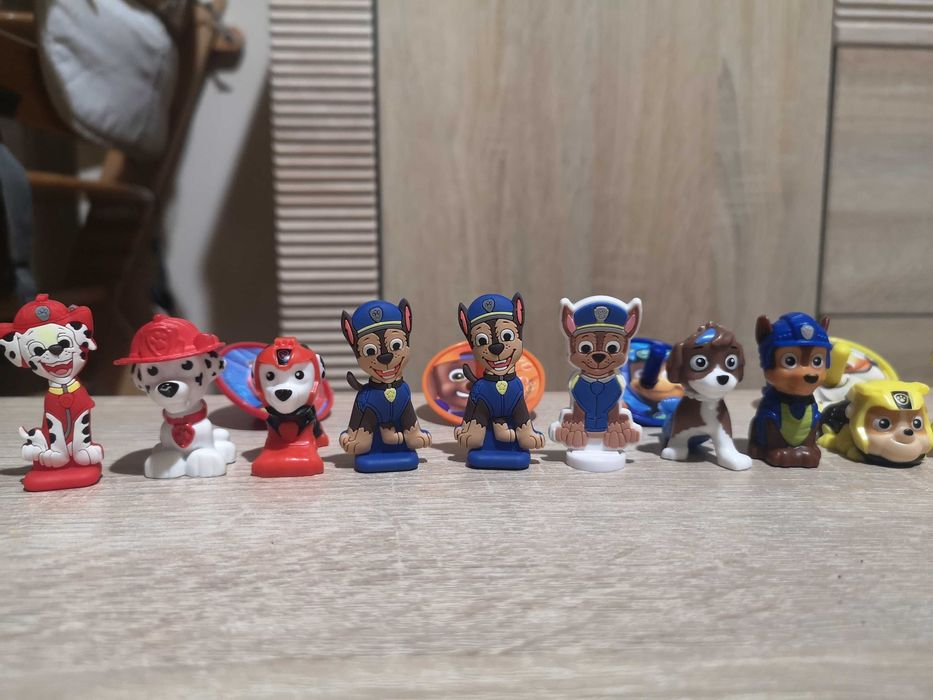Figurki Miami Kinder Psi Patrol Marschal, Chase, Rubble, Trucker, Skye