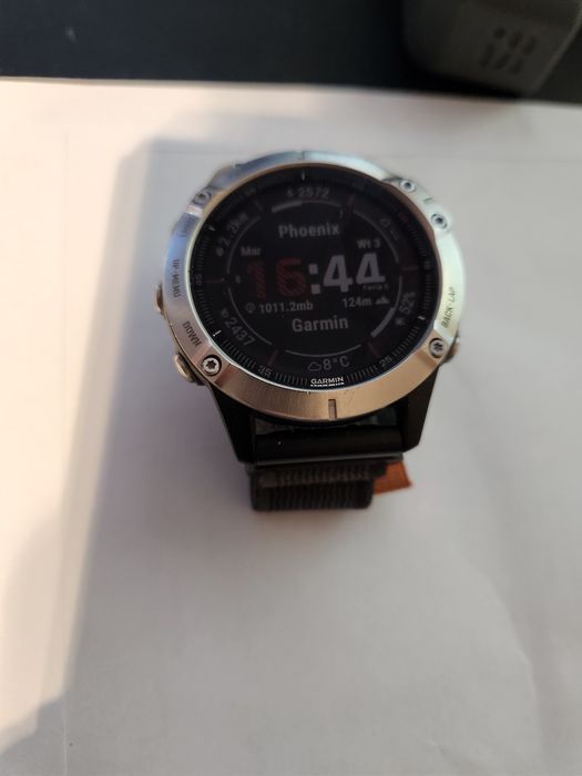 Garmin Fenix 6 srebrny plus 4 paski quickfit
