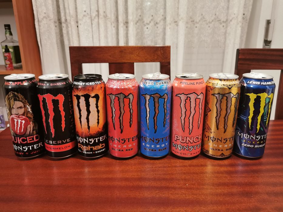 Vendo Latas Monster Vazias