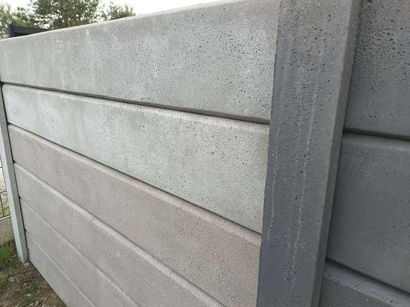 Ogrodzenie betonowe podmurówka