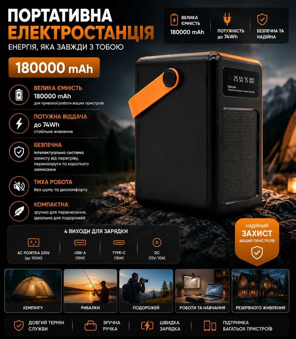 Повербанк надпотужний