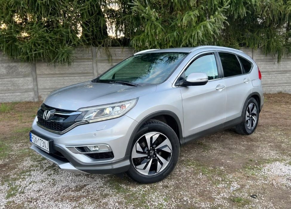 Honda CR-V 1.6d NAVI Kamera GrzFotele Półskóry Xenon Zarejestr MałyPrzebieg90tkm!