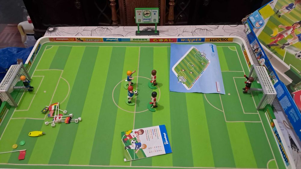 campo de footbol playmobil 4700
