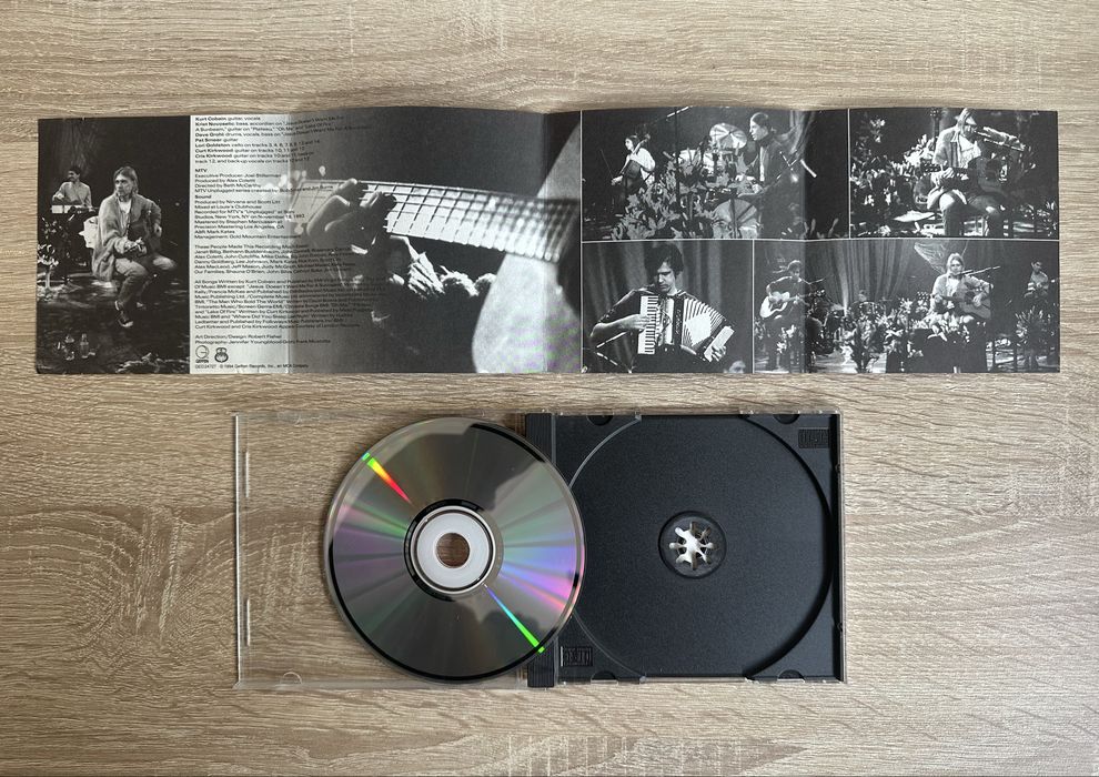 Album CD 1994 Nirvana  “Unplugged in New York”