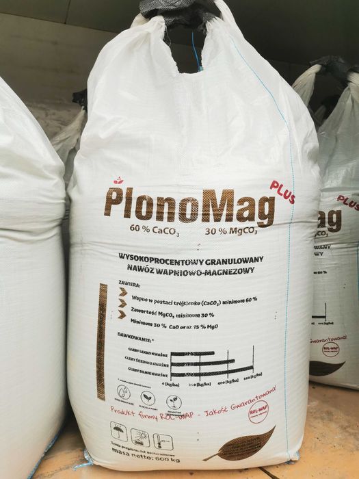 Wapno Granulowane Magnezowe Kredowe Węglanowe Kreda PRODUCENT ATEST
