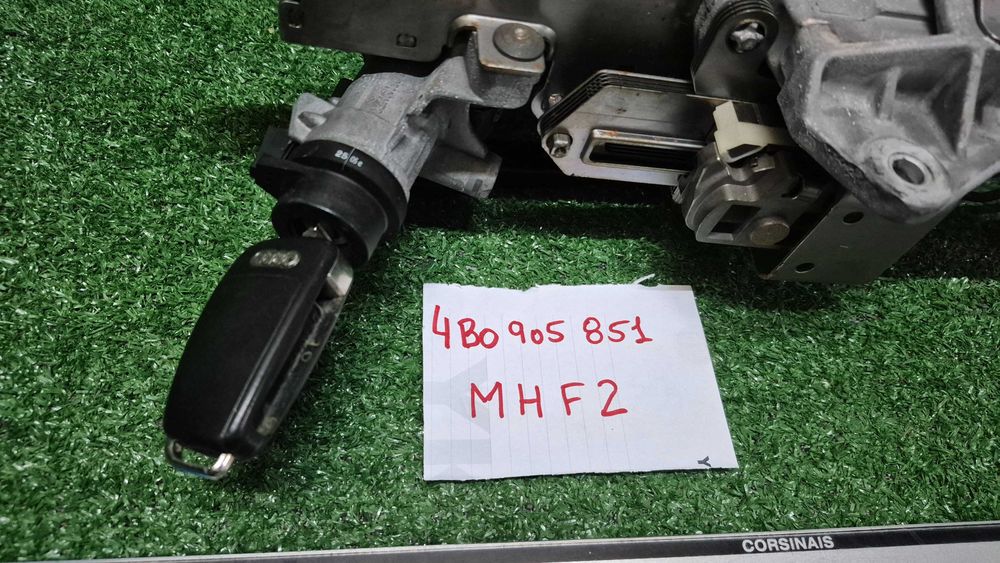 Canhão Ignição + Chaves Comando Audi A4 B5 A4 B6 A4 B7 A6 C5 Passat B5 Original 4B0905851 MHF2