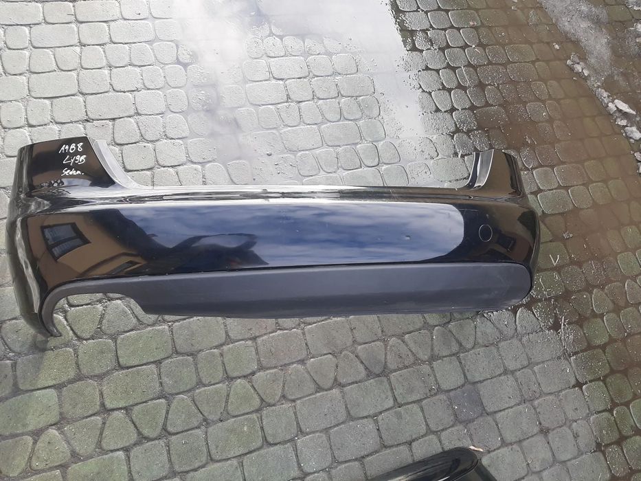 zderzak tył Audi A4 B8 sedan LY9B 8K5807511