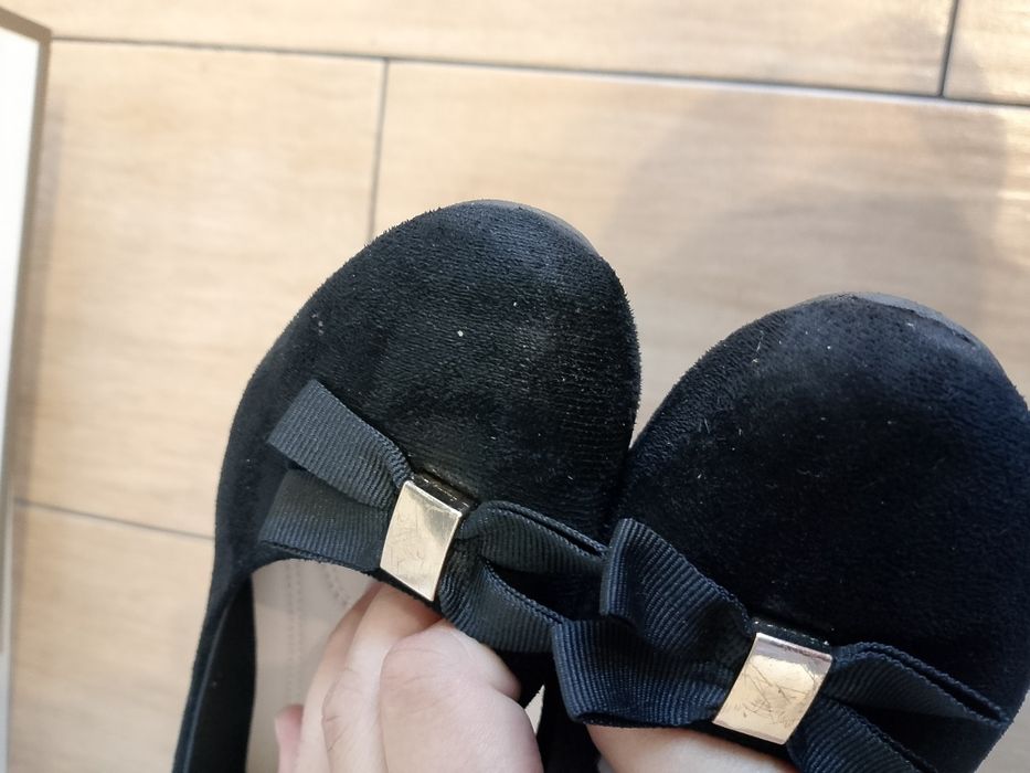Baleriny zamsz 37