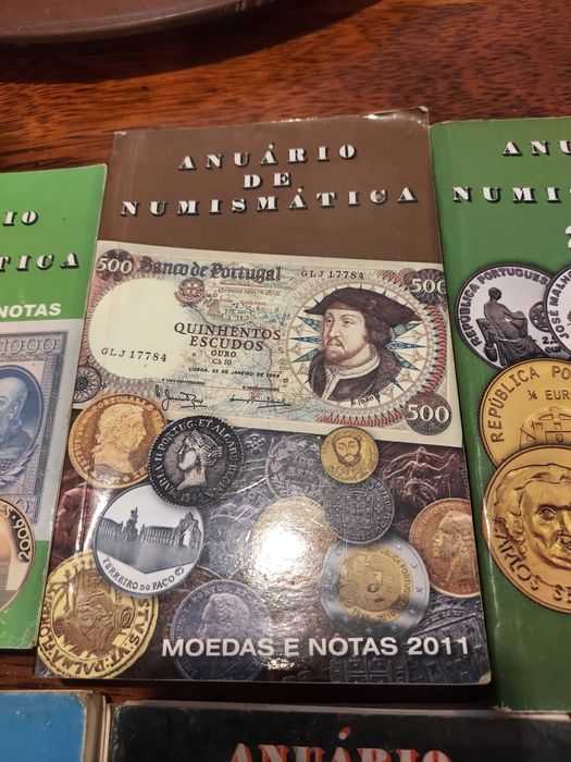 8 Livros Numismática