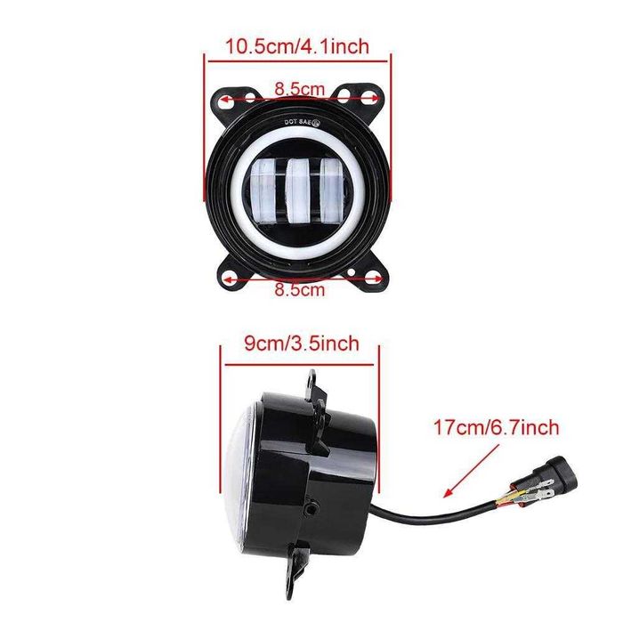 Туманки ДАФ протитуманки галогенки туманки DAF 105 штатно лед led диод