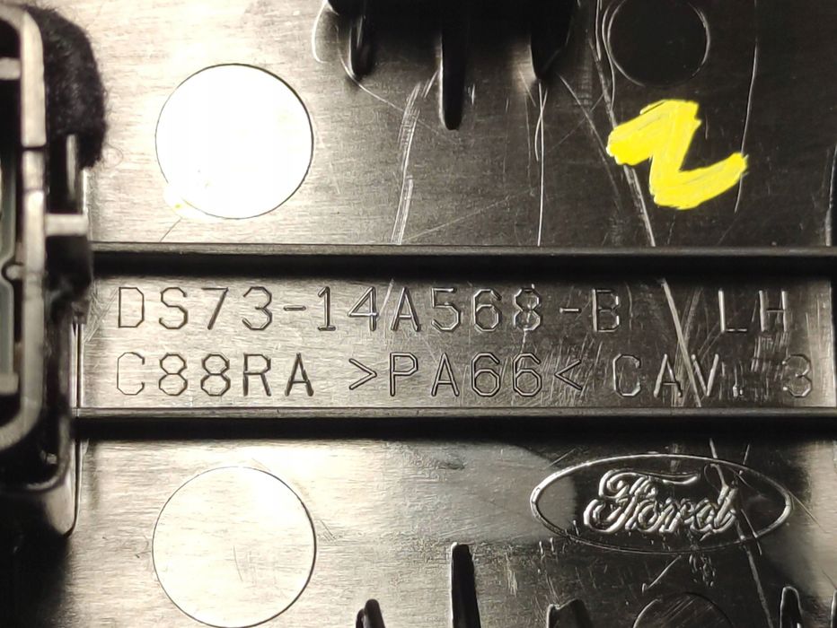 ford mondeo mk v panel szyby lewy tył ds7314a568b