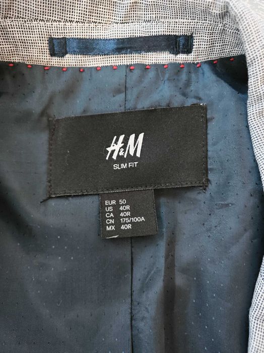 Marynarka męska slim fit H&M