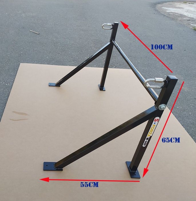 - barra de elevações suporte saco boxe -crossfit