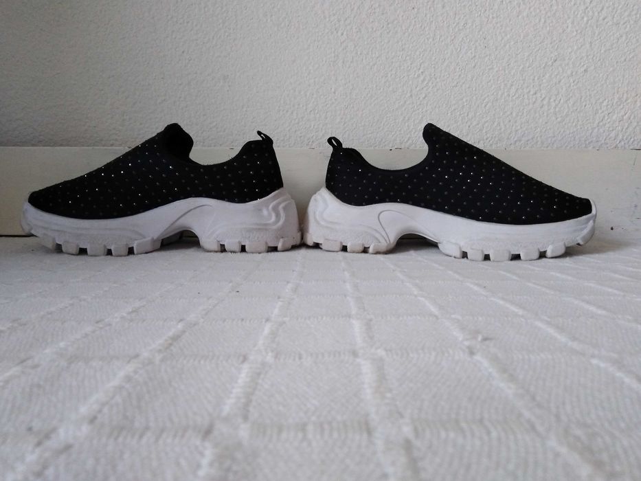 Sapatilhas Negros e Brancos Esferas 37