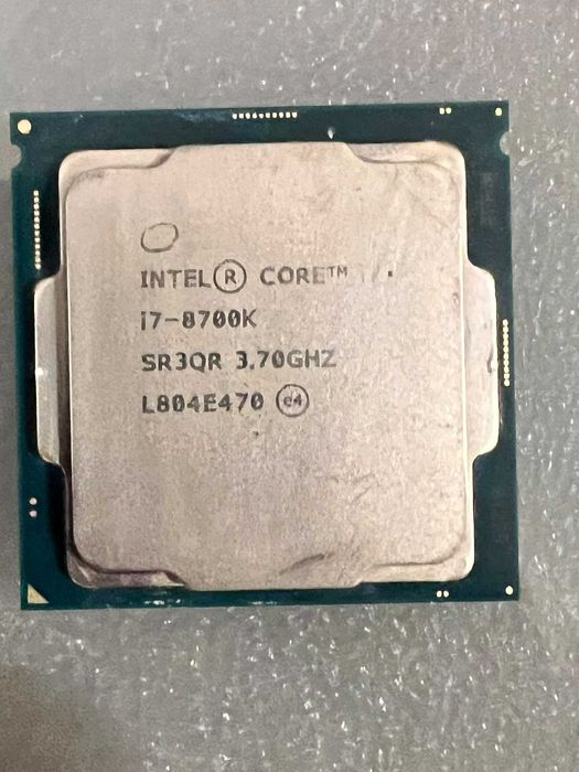 Core i7-8700K 3,70 GHz
