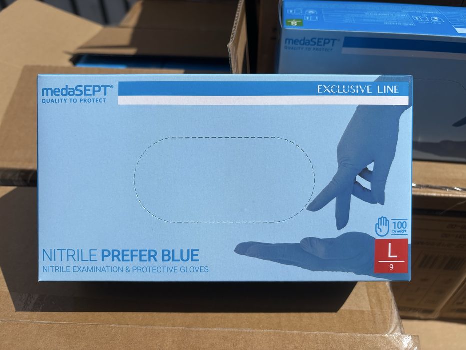 Rękawiczki  nitrylowe