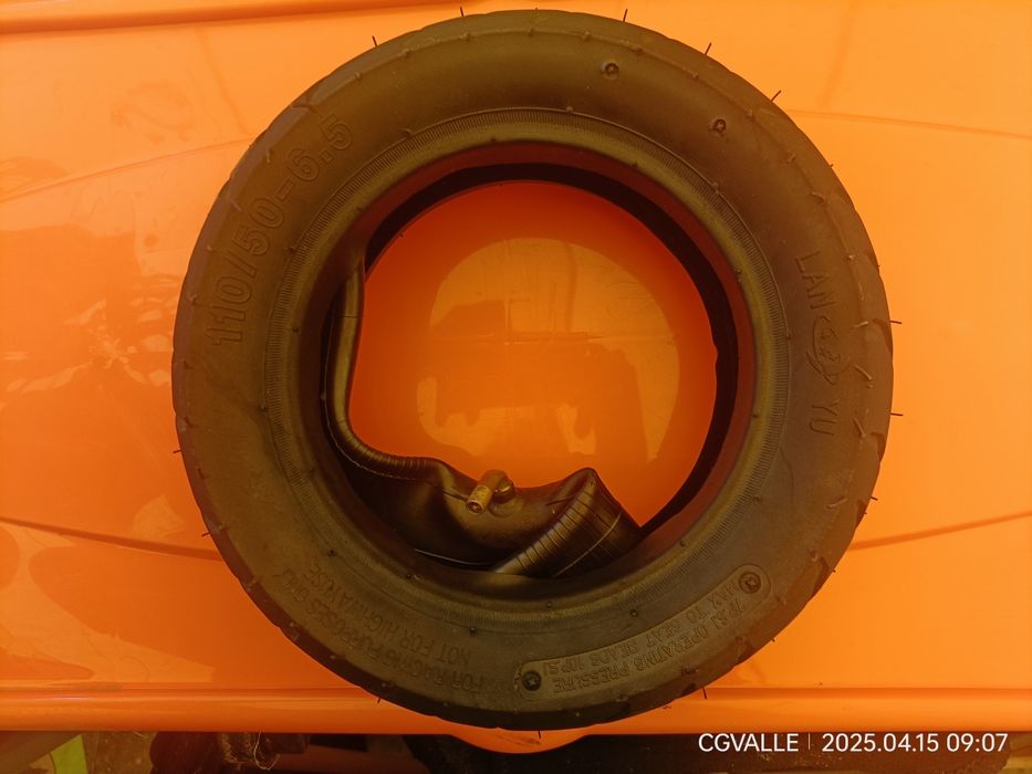 Pneu e càmara 110/50/6.5 Trotinete