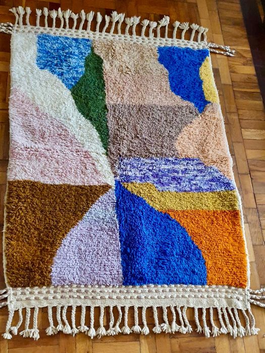 Tapetes Berber originais de Marrocos – 100% lã natural