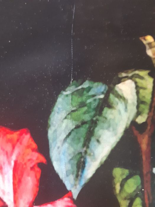 Sukienka czarna w róże czerwone. 42. Piú & Piú