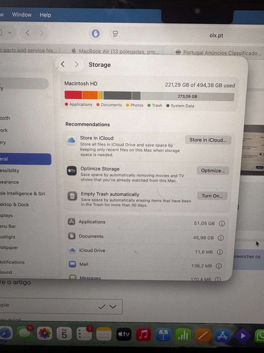 MacBook Air (13 polegadas, processador M3, 2024) - 16GB - 512GB SSD
