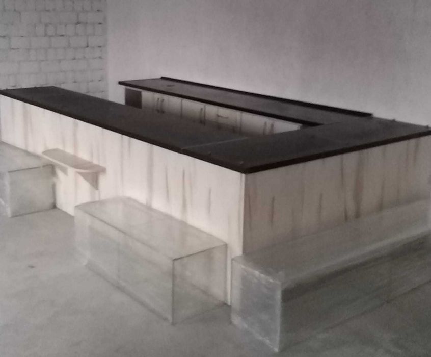 Прилавок меблевий для торгового закладу