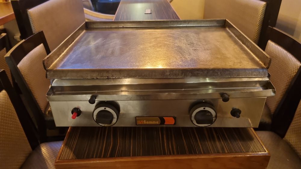 Chapa dupla de grelhar