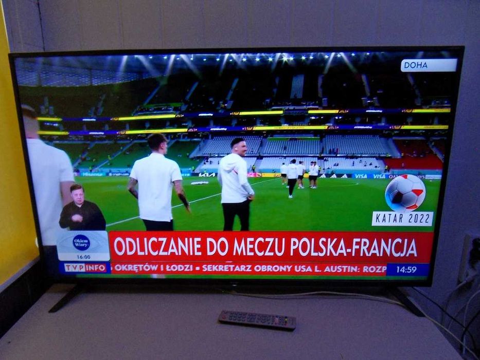 SHARP 55"  4K Smart-tv gwarancja