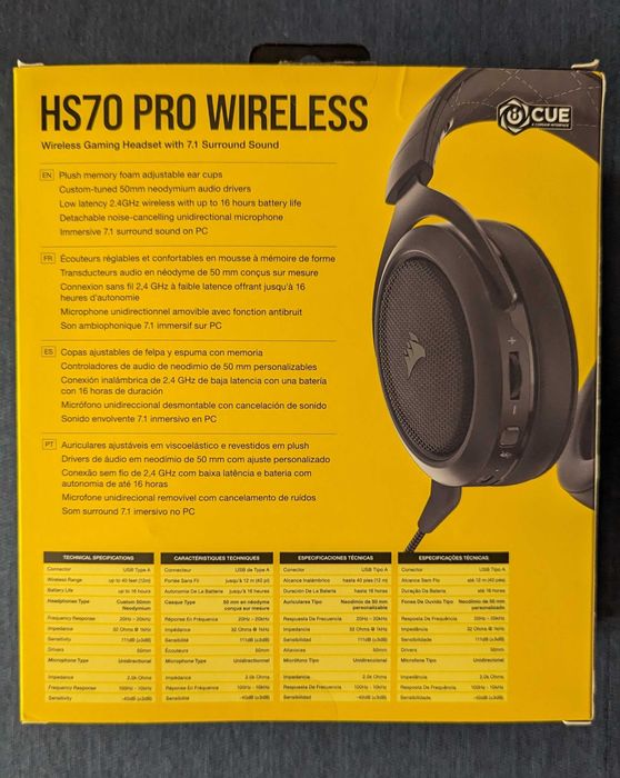 HS70 PRO WIRELESS Навушники - Гарний Стан, вживані