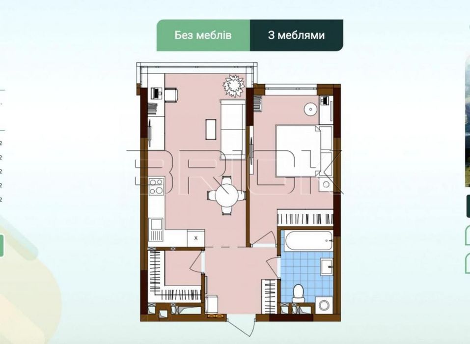 Продаж 1 кімнатной квартири ЖК Варшавський 3, 48 м², Виноградар, Подільський район