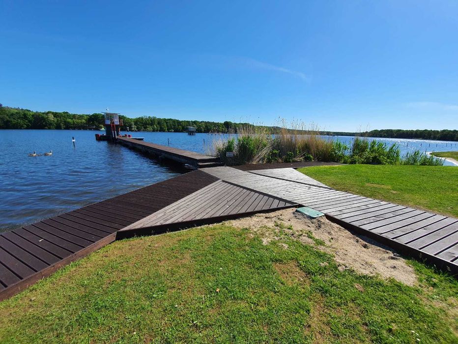 Taras drewniany kompozytowy Podest Estrada Działka Remont Tratwa