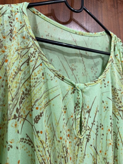 Camisa de noite verde