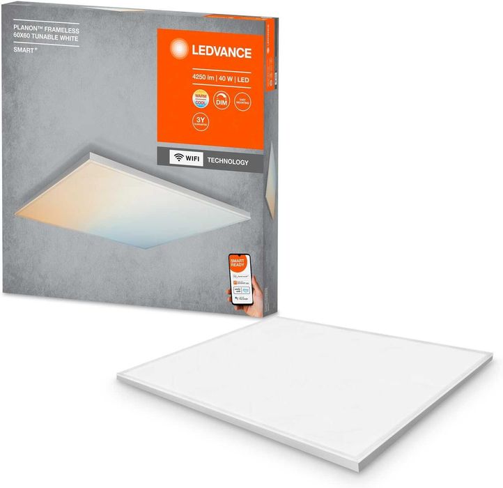 Lampa Plafon LED 40W Kwadratowy 60x60 cm  Smart+ WiFi LEDVANCE