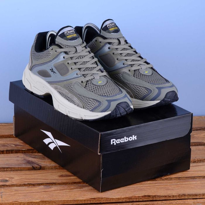 (2297) SALE Кросівки Reebok Premier Trinity Kfs хакі (42-45) рібок рибок