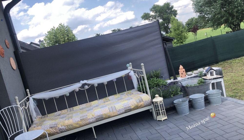 Łóżko jysk shabby chick piękne rozkładane