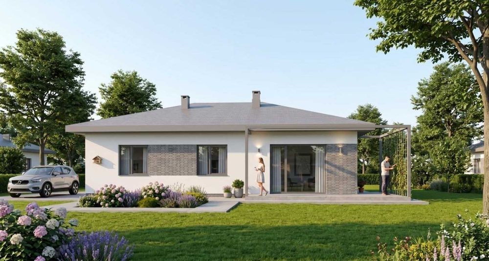 Casa, 100 m², terreno 500 m²