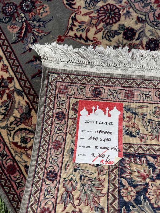 Dywan Perski Kaszmirowy Ręcznie Tkany Ispahan 170x110 galeria 11 tyś