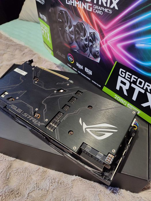 Placa Gráfica NVIDIA RTX ASUS Rog Strix 2080 Super OC 8gb