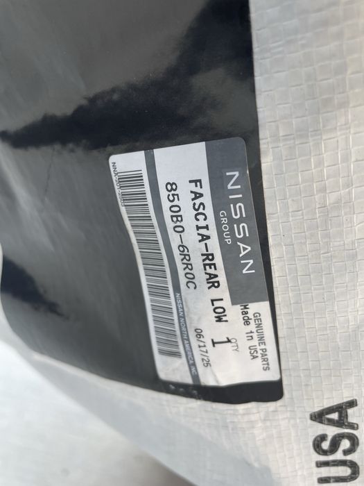 Бампер задний NISSAN ROGUE T33, новый оригинал 850B06RR0C: 7 500