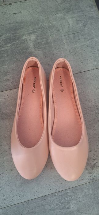 Balerinki różowe rozm.37