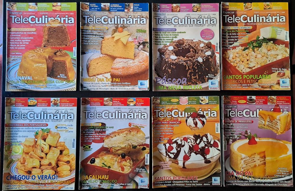 Teleculinária Especial - 21 Revistas