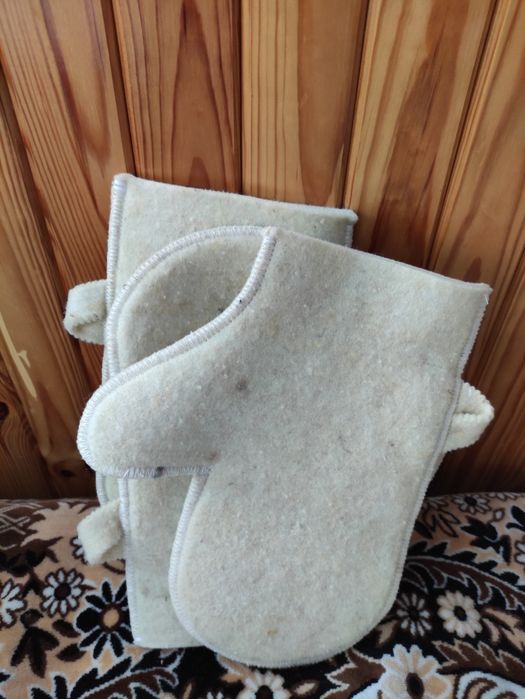 Рукавиці для сауни, лазні