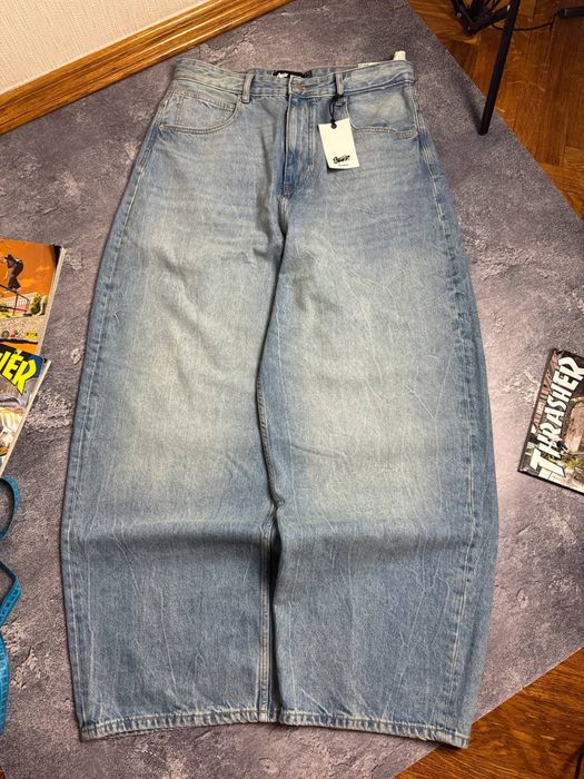 Нові Super Baggy jeans сині jnco  bershka my sk8 rap rep y2k jnco