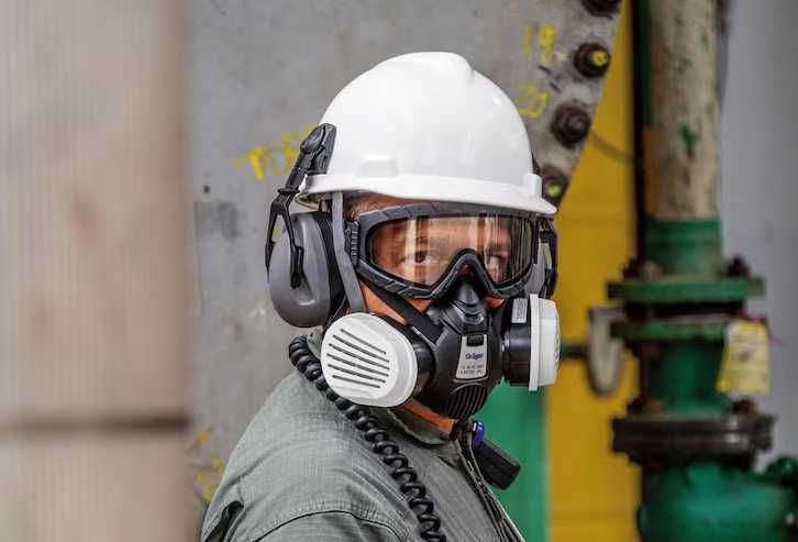 PROFESJONALNE Gogle OCHRONNE Dräger X-pect czarne