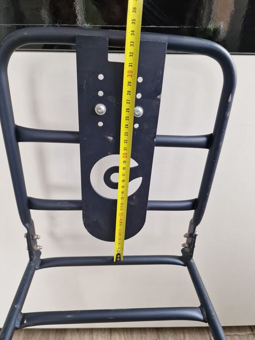 Bagażnik rowerowy przedni aluminiowy 28 cali