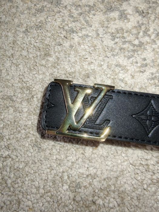Pasek Louis Vuitton złoty nowy 115 cm