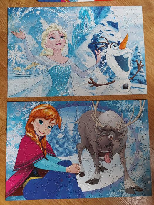 Puzzle Trefl 2 szt w 1 , 119 elementów